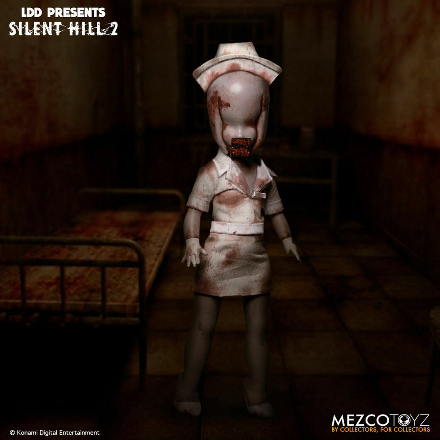 Official Mezco Living Dead Dolls Silent Hill 2 Bubble Head Nurse Action Figure