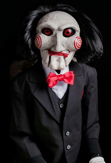 Saw Billy Puppet Halloween Life Size Prop Replica Trick Or Treat Studios
