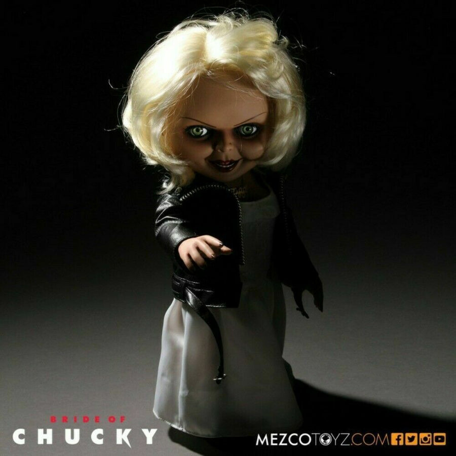 Official Mezco Child´s Play Bride of Chucky Tiffany Mega Scale Talking Doll 15"