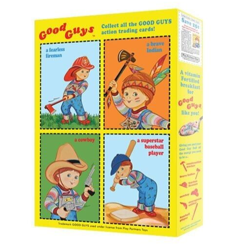 Child's Play 2 Good Guys Cereal Box Prop Replica Trick or Treat Studios Official