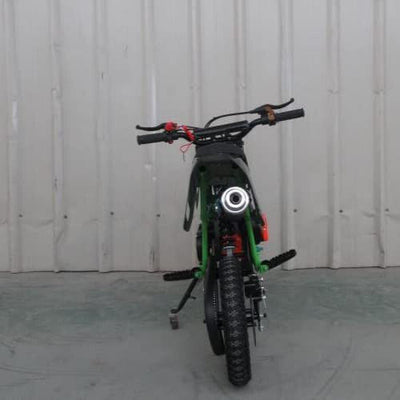49cc Mini Dirt Bike Motorbike Motocross Champion Scrambler GREEN Petrol Off Road