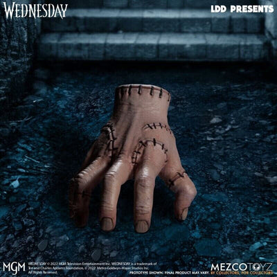 Living Dead Dolls Presents ADDAMS FAMILY WEDNESDAY 10" Doll (NETFLIX) Mezco