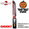 Childs Play 2 Chucky Voodoo Foam Knife 1/1 Scale Prop REPLICA Trick or Treat
