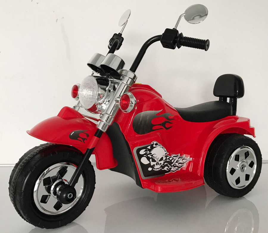 6V American Motorcycle Ride on Trike Bike Electric Car for Kids Toddler