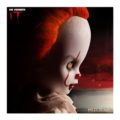 Mezco Living Dead Dolls Presents IT Pennywise 10" Collectible Doll Horror Figure