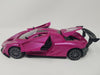 HOT Pink Ferrari Rc Car Radio Remote Control Car 1/18 BAT Opening Doors