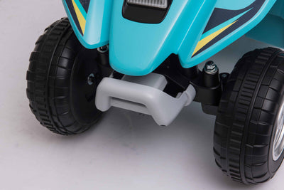 Quad Bike Ride on - 6V Kids Electric Car for Kids Toddler 18-36 Months (Blue)