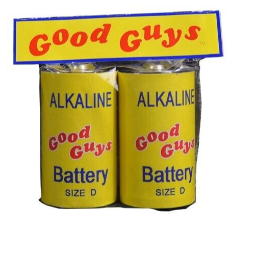 Child's Play 2 Good Guys Batteries Prop Replica Pack of 2 Trick or Treat Studios