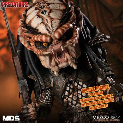 Predator 2 Deluxe City Hunter 6" Action Figure Official License Mezco