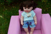 18" Large Girls Dutch Charlotte Baby Doll 46cm 100% Vinyl - Doll + Clothes 1000g