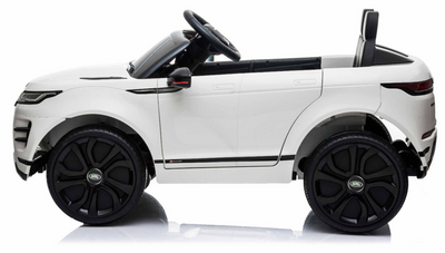 12V Range Rover Evoque Licensed Electric Battery Kids Ride On Car Remote White