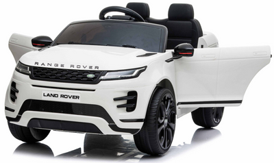 12V Range Rover Evoque Licensed Electric Battery Kids Ride On Car Remote White