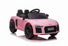 12V Audi R8 Spyder Licensed Electric Kids Ride On Car Parental Remote Pink