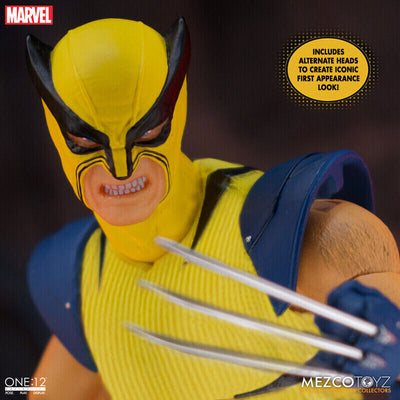 Marvel Mezco One : 12 Collective Wolverine Deluxe ( Steel Box Edition )