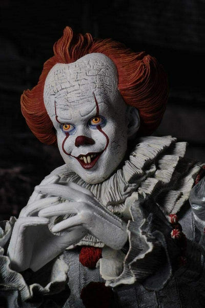 NECA PENNYWISE IT 18" Scale Stephen Kings 1/4 Horror Movie Action Figure