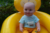 Large 18" Lucas American English Baby Boy Male Doll Vinyl Premium Quality H46cm
