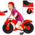 Motorcycle Motorbike - Balance Bike - Toddler Kids - Push Along Ride On Car RED