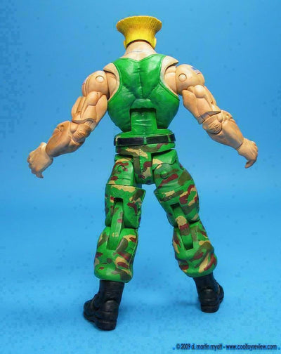 NECA Guile Street Fighter IV Series 2 - Player Select - Action Figure - NEW