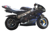 49cc Mini Pocket Motorcycle Bike BLUE Moto Racer Petrol Off Road Dirt Bike