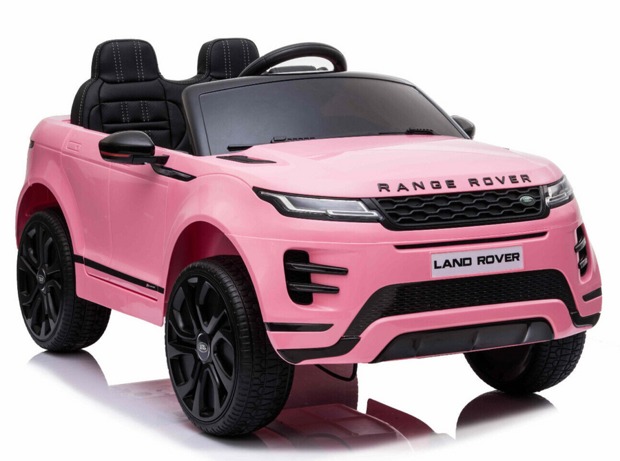 12V Pink Range Rover Evoque Licensed Electric Battery Kids Ride On Car Remote