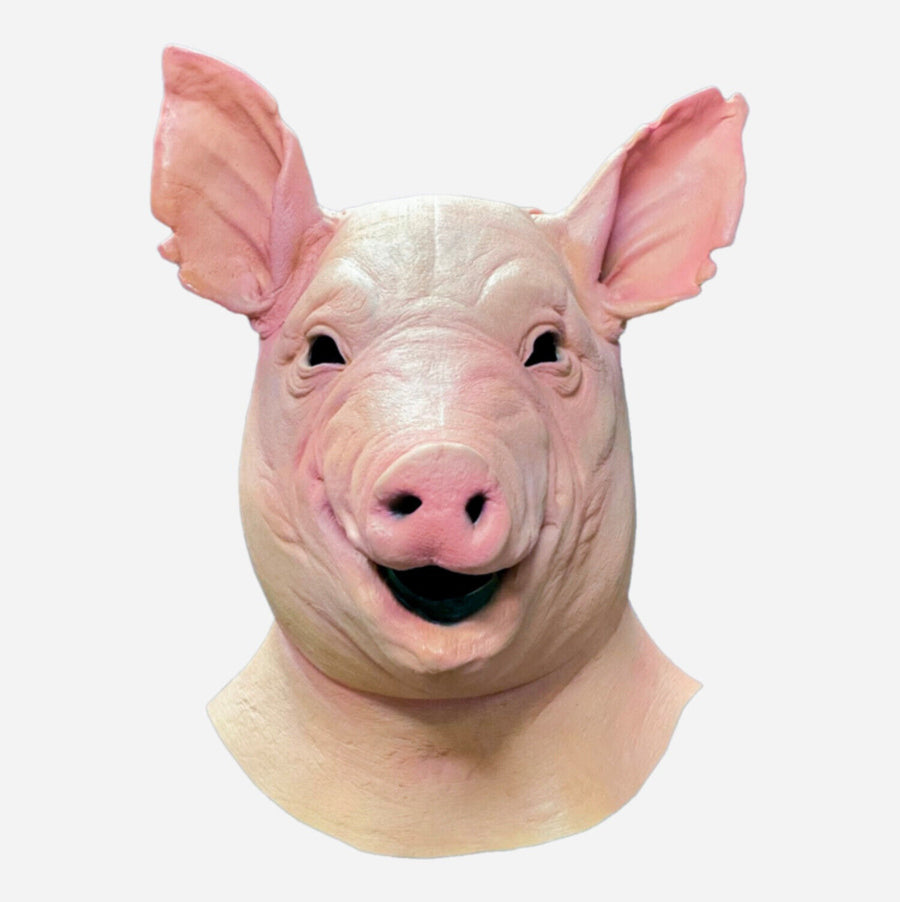 Halloween Spiral From the Book of Saw Pig Adult Latex Mask - TRICK OR TREAT