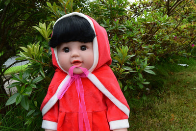 18" Red Riding Hood Baby Girls Doll Official Sammar Gifts 47cm Includes Outfit