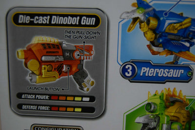 Dinobots Pterosaurs Dino Dinosaur Robot Transformer Blaster Soft Foam Gun