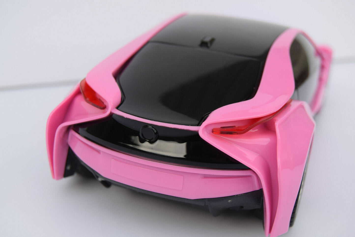 Pink BMW I8 Radio Remote Control Car Fast Wireless Rc 10km/h JEFFREE New Boxed