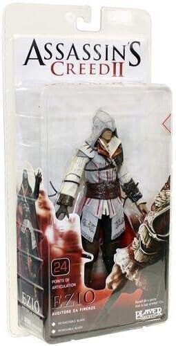 NECA EZIO Master Assassin's Creed II Action Figure - Player Select Ubisoft White