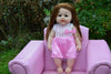 18" Large Lovely Baby Girl Prom Dress Doll 46cm 100% Vinyl.Life Weight 1kg