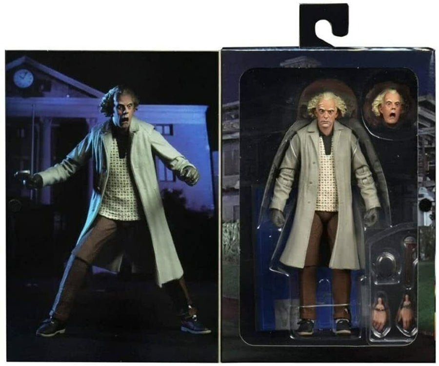 NECA Back To The Future Doc Brown 7″ Scale Action Figure