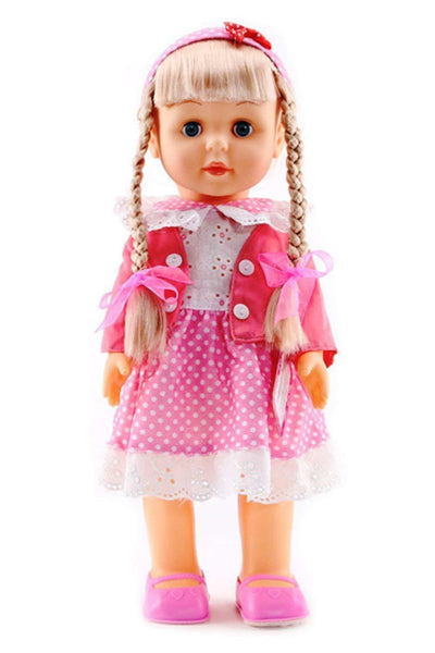 Belinda Walking Doll Interactive Sonic Control Singing Talking Singing Baby 17"