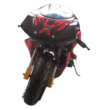 49cc Mini Pocket Motorcycle Bike RED Moto Racer Petrol Off Road Dirt Bike